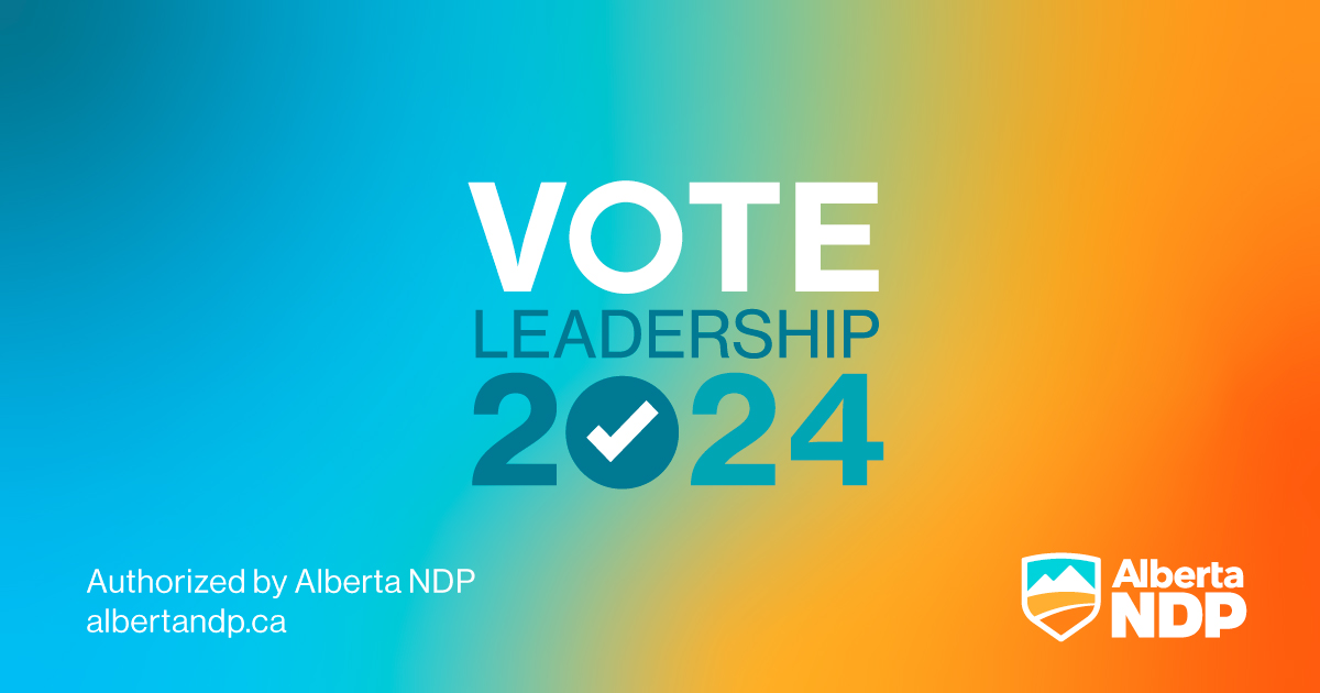 ALBERTA NDP RELEASES NUMBER OF  ELIGIBLE VOTERS IN LEADERSHIP RACE
